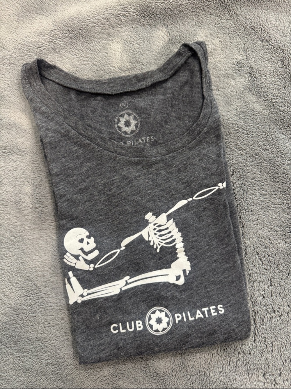 Club Pilates - Skeleton Tank Top M